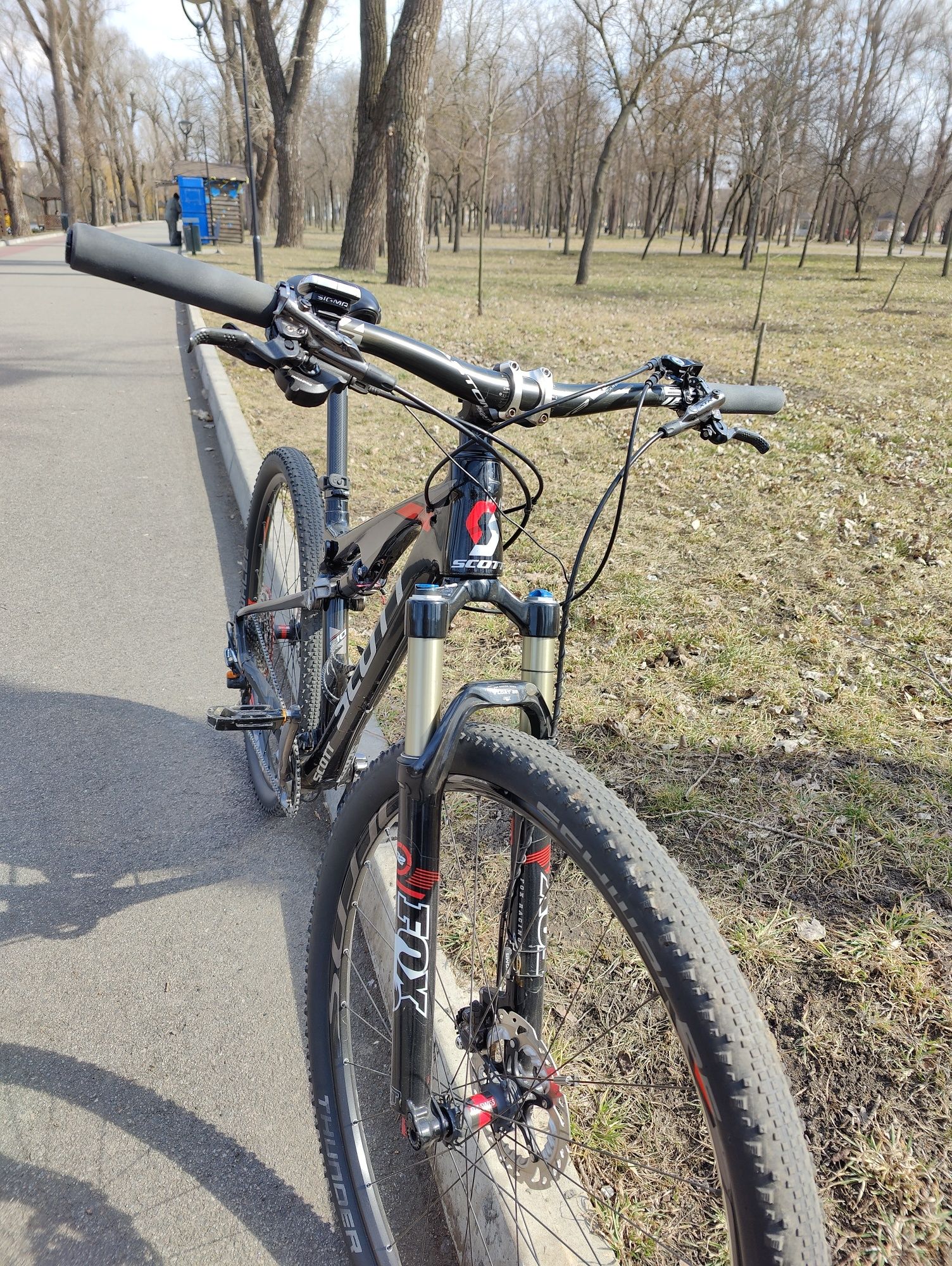 Карбоновый велосипед Scott Spark 910 на Shimano XTR