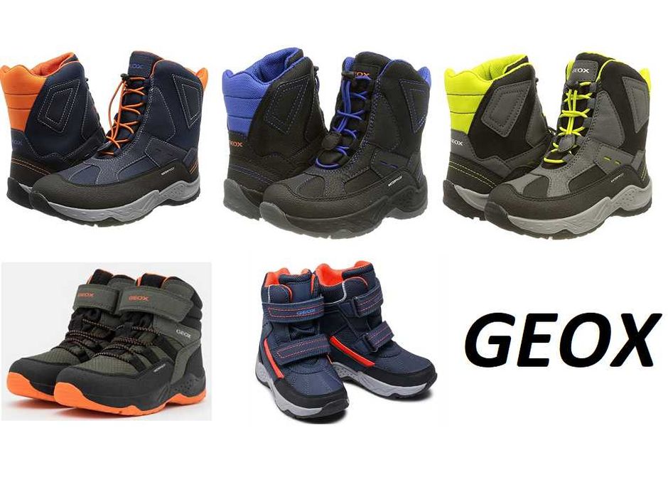 GEOX AMFIBIOX WATERPROOF джеокс зимове взуття на мембрані