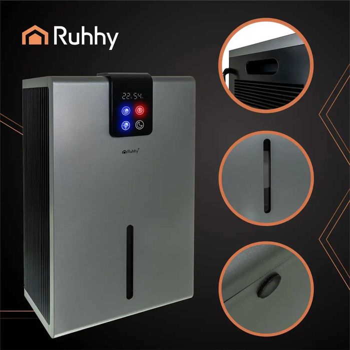 Осушувач повітря RUHHY 2,2 л / 1000 мл на добу | осушитель воздуха