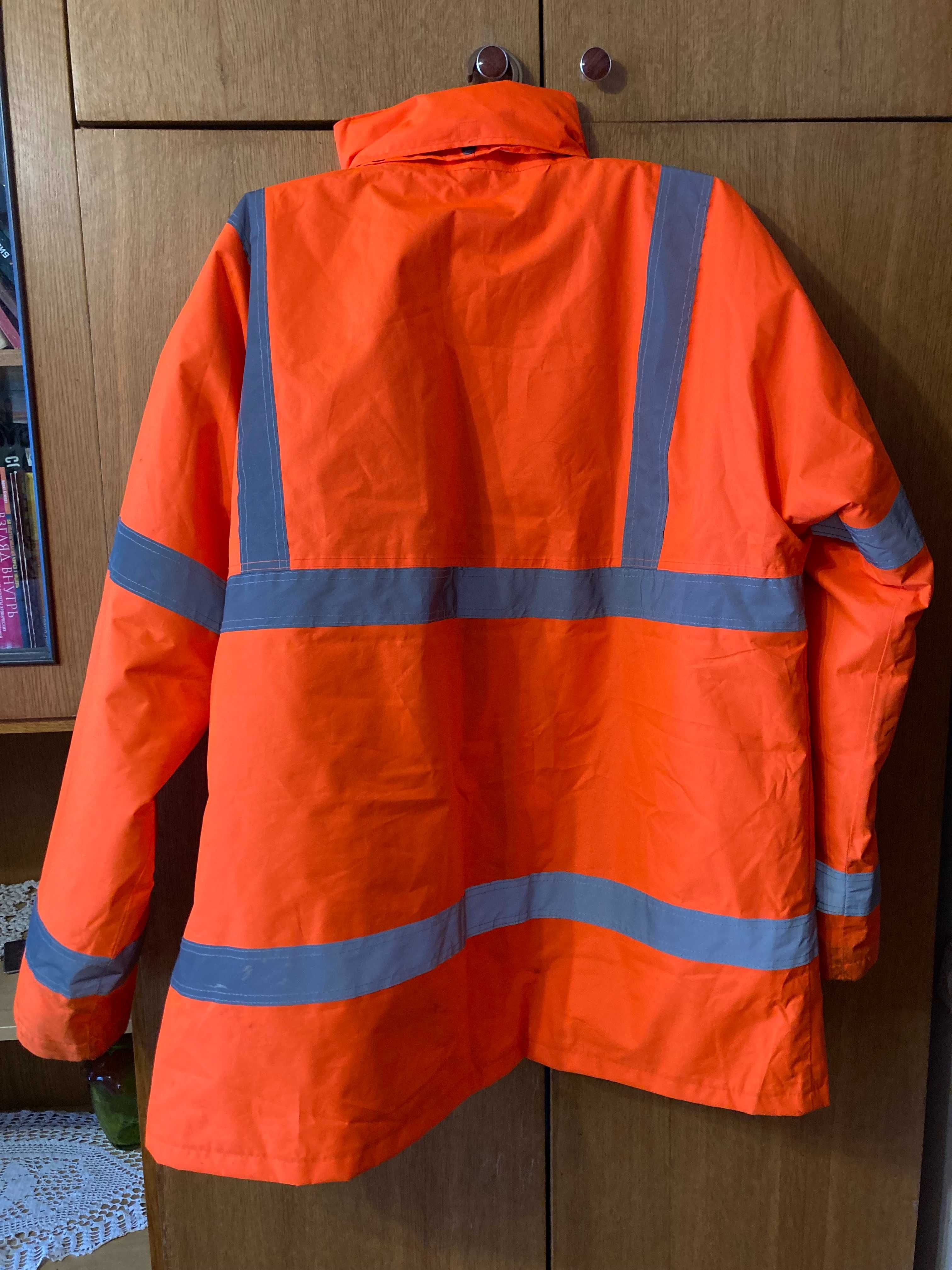Куртка Super Touch 3XL робоча помаранчева світловідбивні елементи