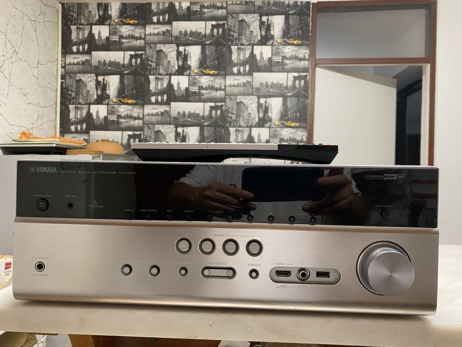 Receiver yamaha Av RX-V675 -7.2 Colunas jbl