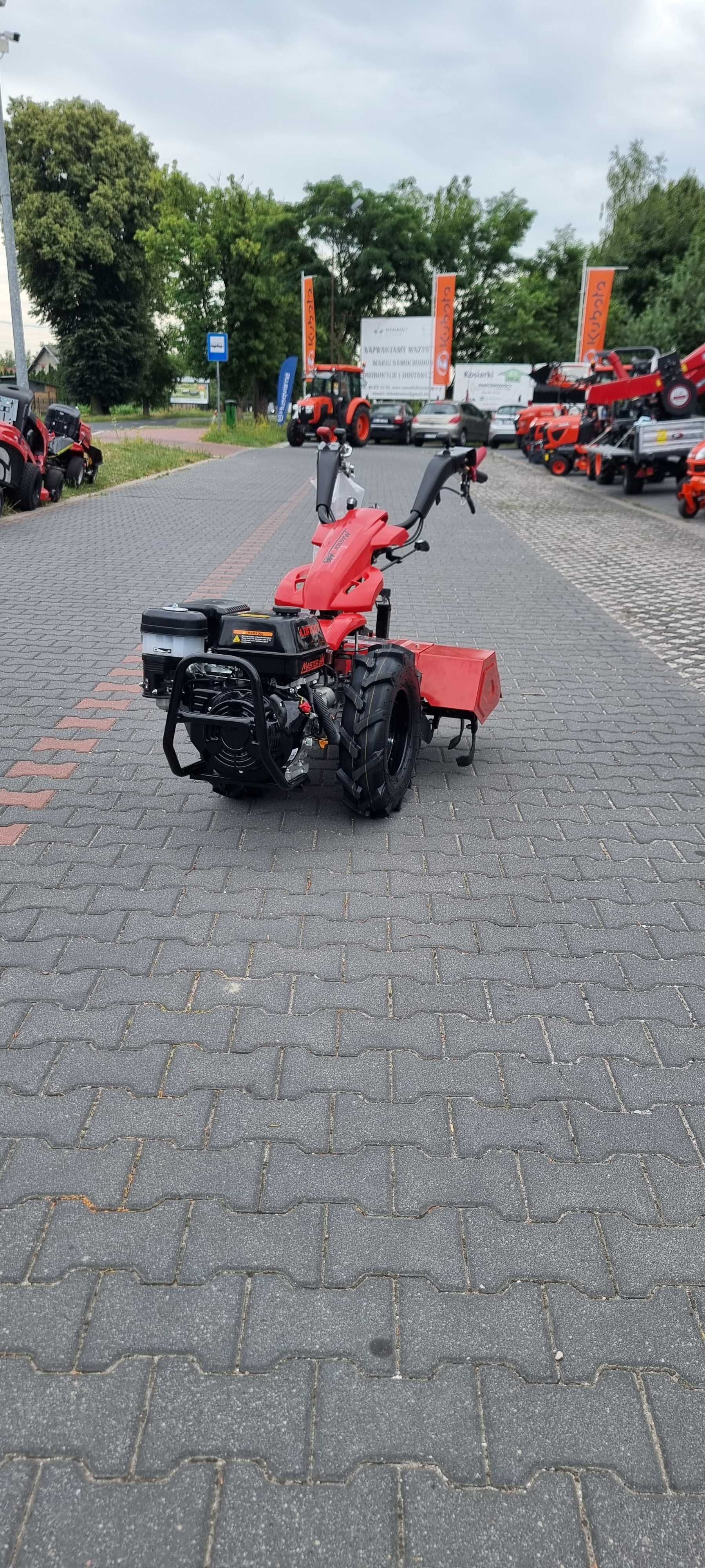 Traktor jednoosiowy MC370 z glebogryzarką 64cm Loncin G420FD