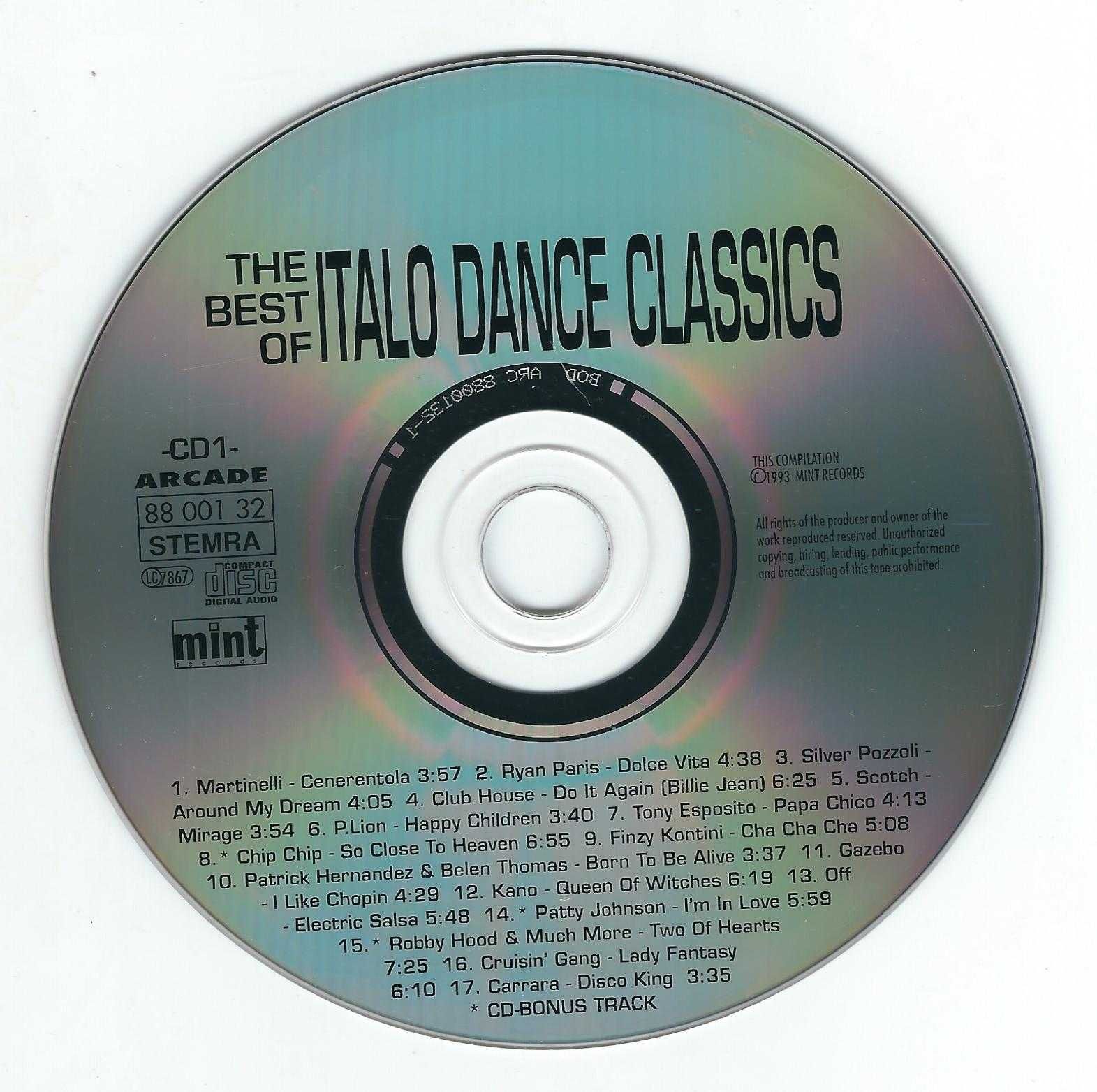 2 CD VA - The Best Of Italo Dance Classics (1993) (Mint Records)