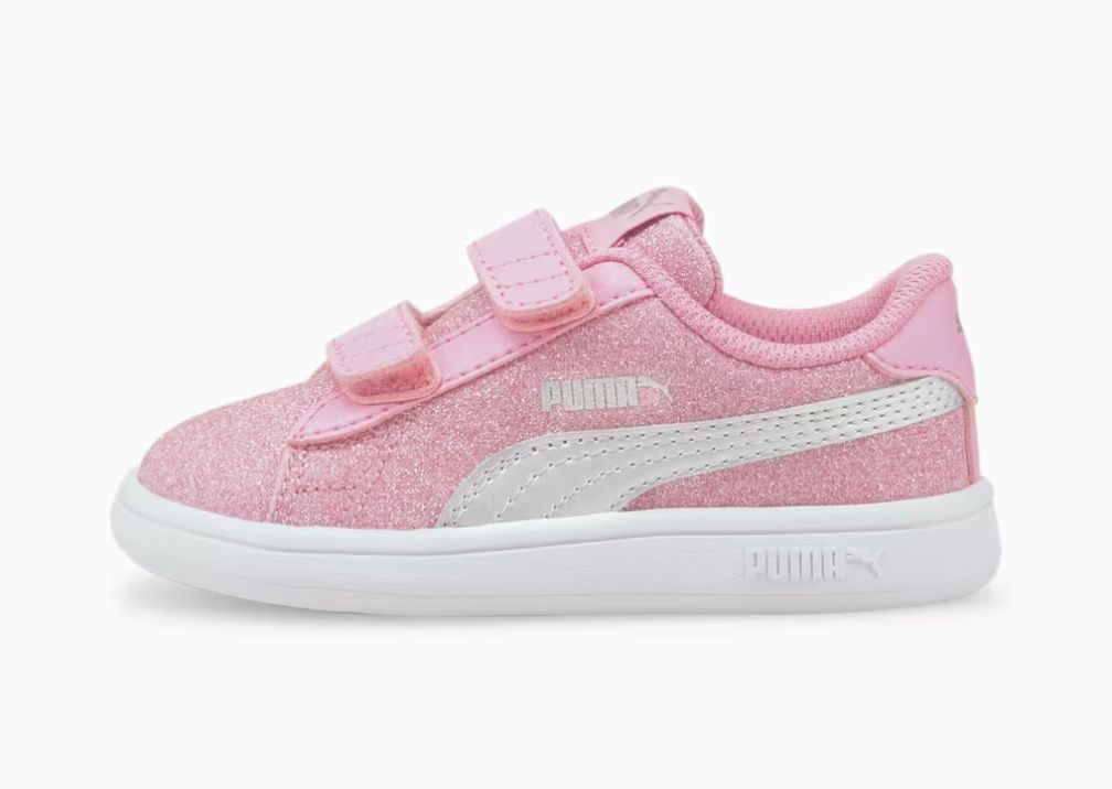 Дитячі кеди PUMA Smash v2 Glitz кросівки пума 33 розмір