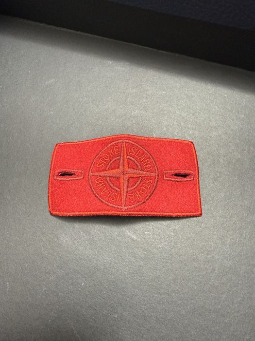 патч stone island ghost red оригинал
