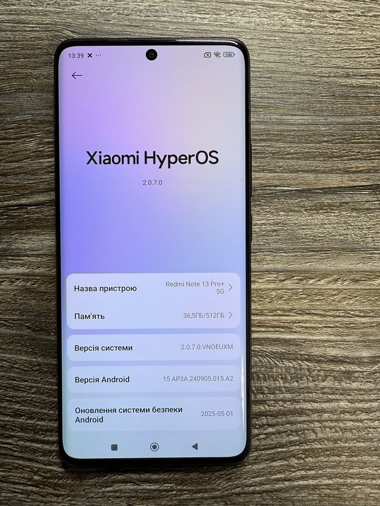 Redmi Note 13Pro plus 5G 12/512гб