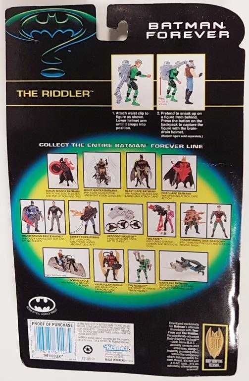 The Riddler / Batman Forever / 1995 DC Comics, Kenner