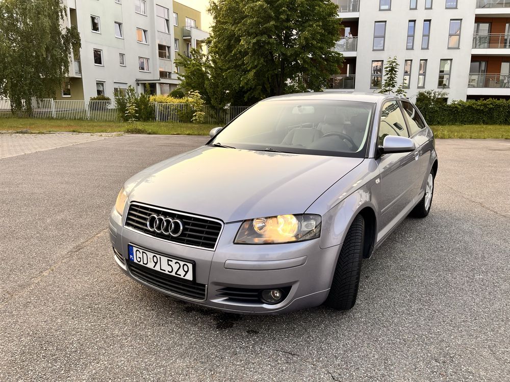 Audi A3 8P 1.9 TDI 2003r – bez wkładu, klima, Bluetooth