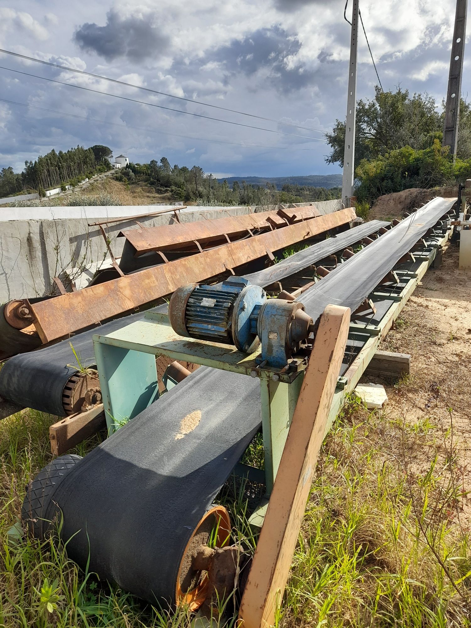 Tapete tela transportadora