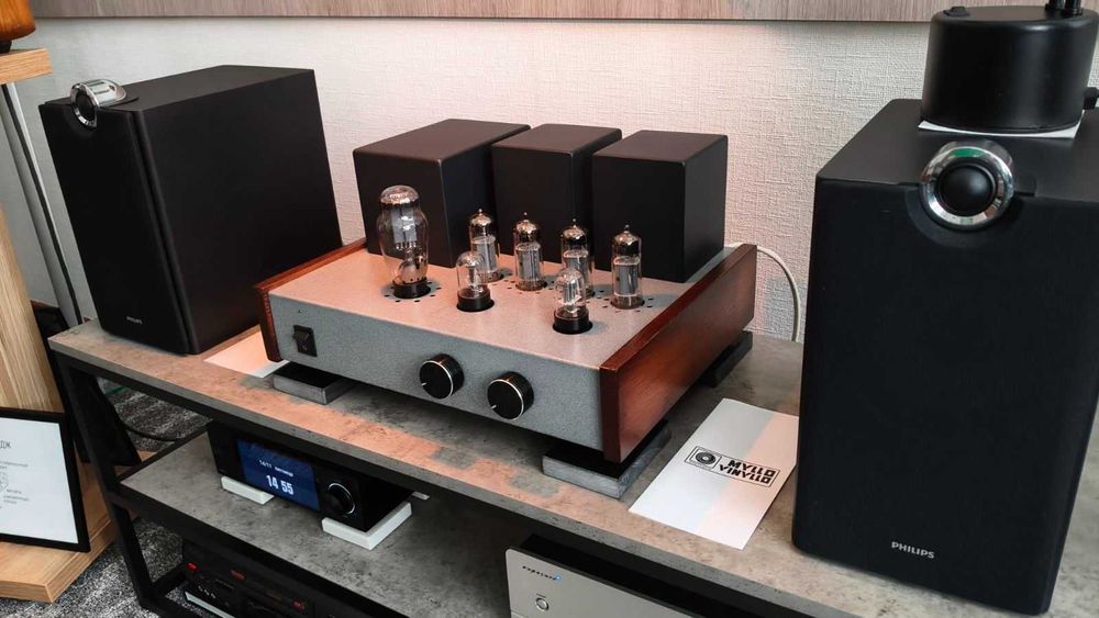 Двотактний ламповий підсилювач 6П41С (Push-Pull)