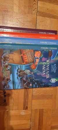 4 książki z  serii Kraina Lodu. Disney