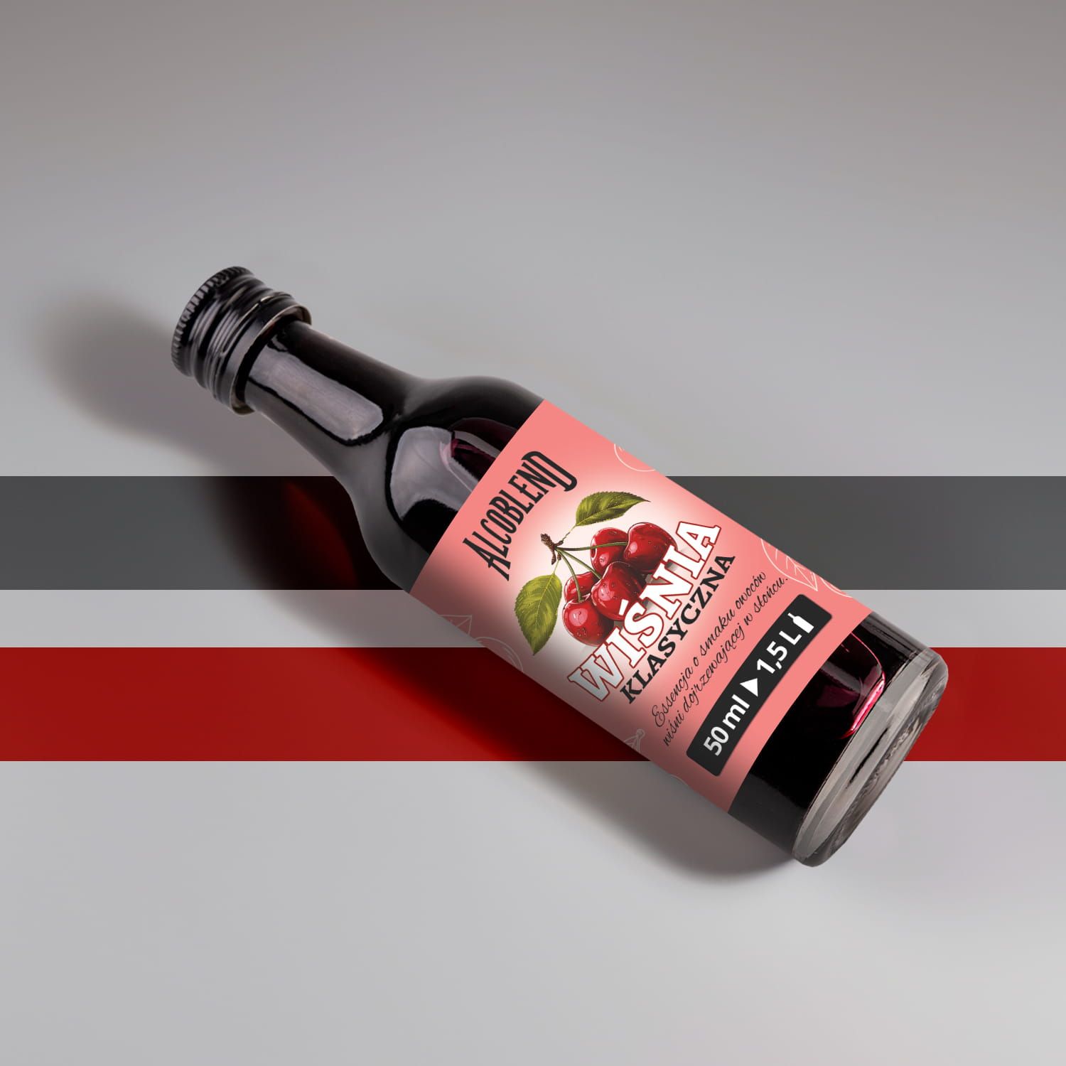 Zaprawka - esencja do alkoholu ALCOBLEND - Wiśnia Klasyczna - 50 ml