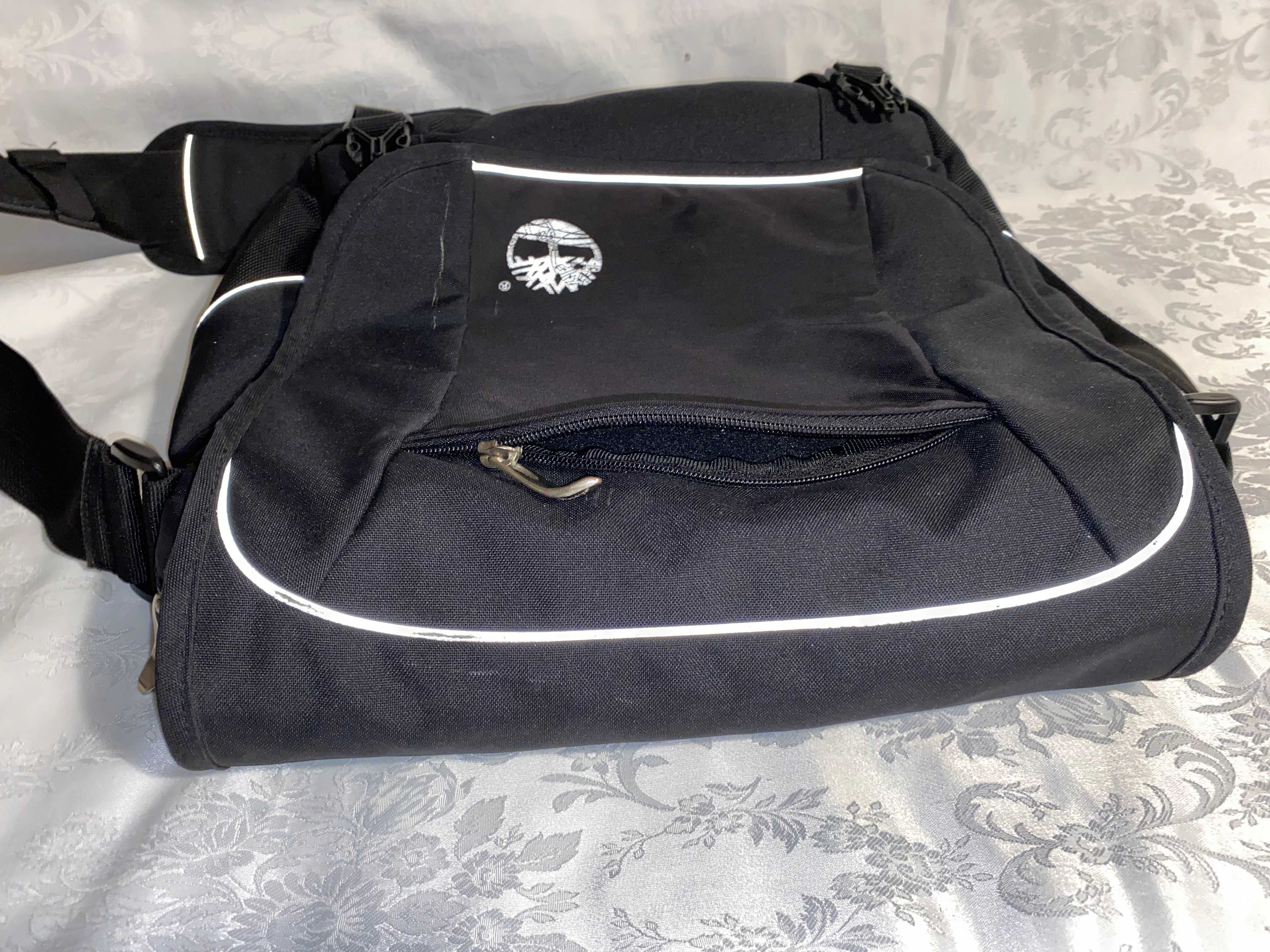 TIMBERLAND Czarna torba   36x30x10cm