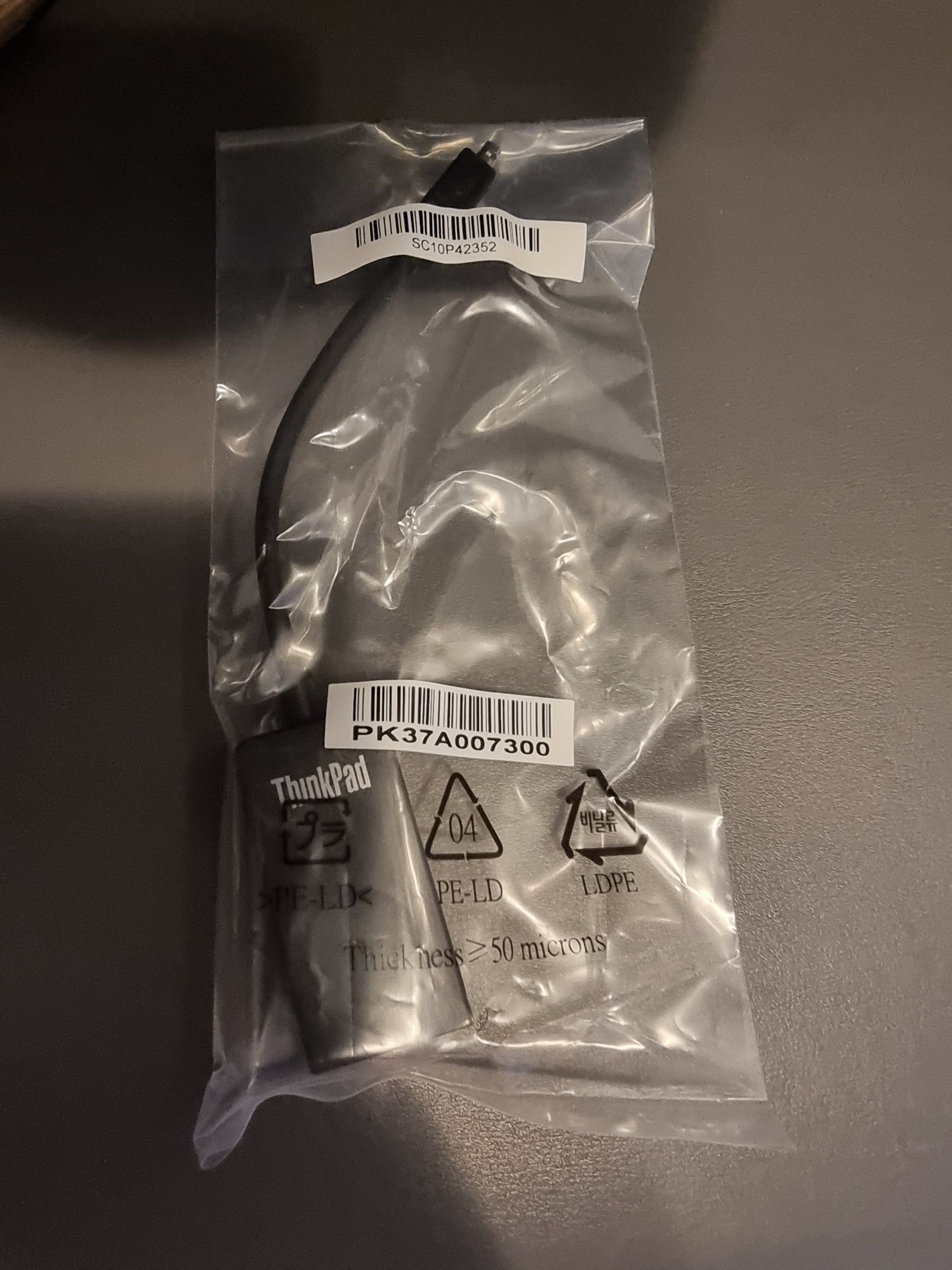 Oryginalny adapter Lenovo ThinkPad Ethernet Extension Adapter Gen 2 RJ