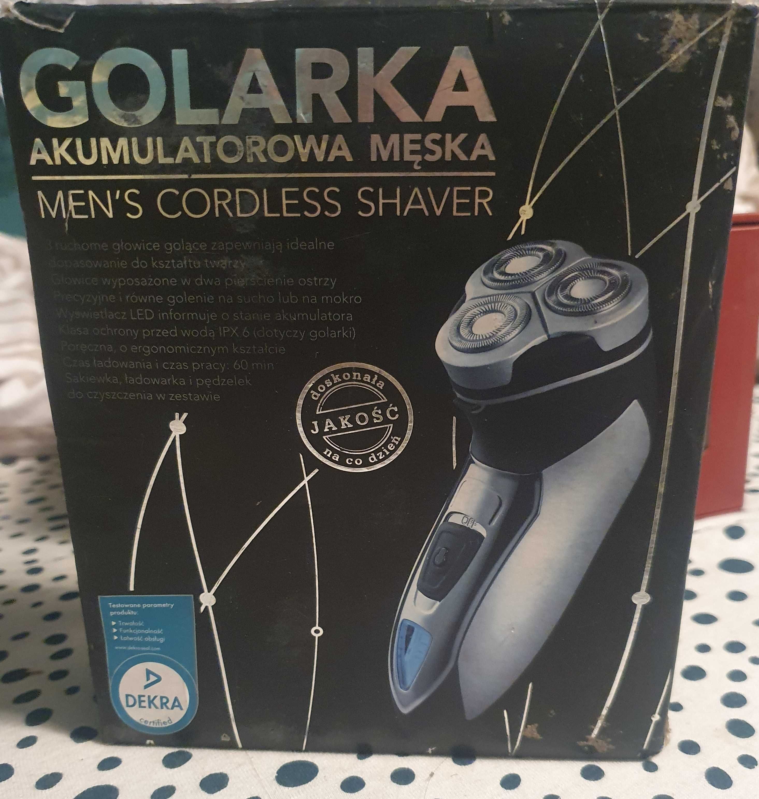 Akumulatorowa golarka męska