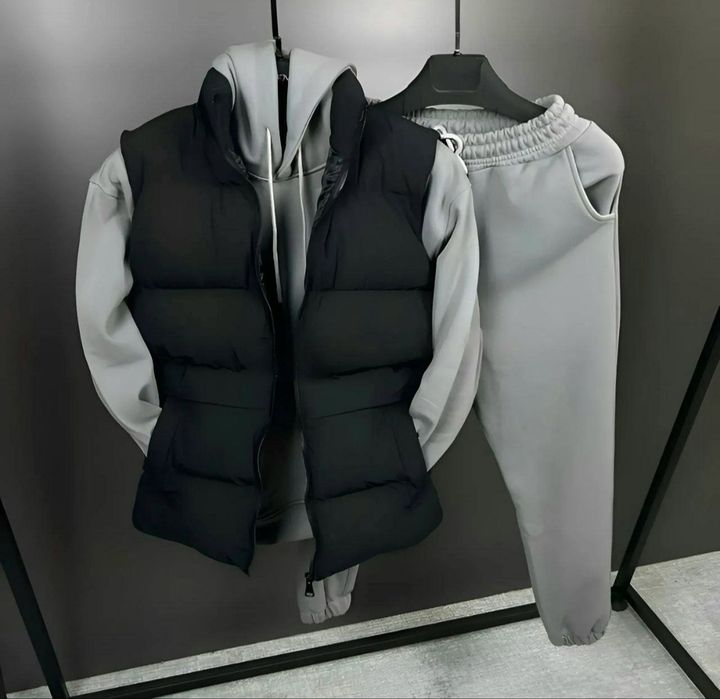 Чоловічий спортивний костюм трійка спортивный костюм мужской тройка