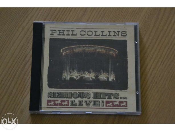Cd phil collins serious hits live
