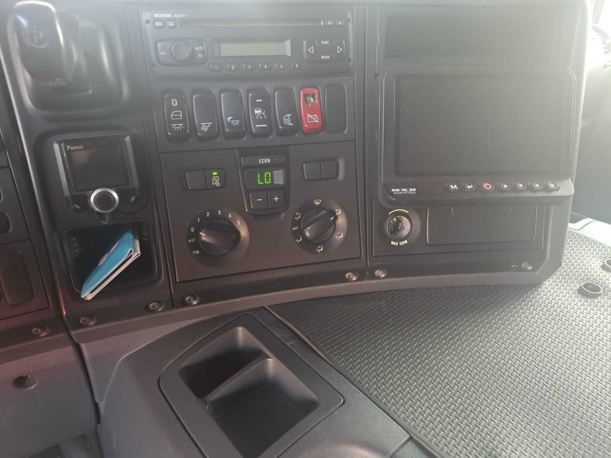 Scania P380 (euro5 adblue ) 4 eixos último eixo direcional chassis ref