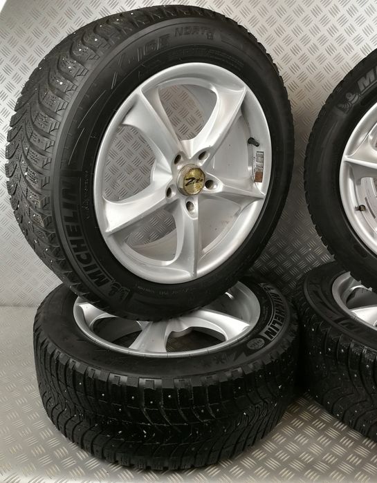 225/55R17 koła felgi aluminiowe Zito 17X7,5 5X120 17" ET45 VW T5…