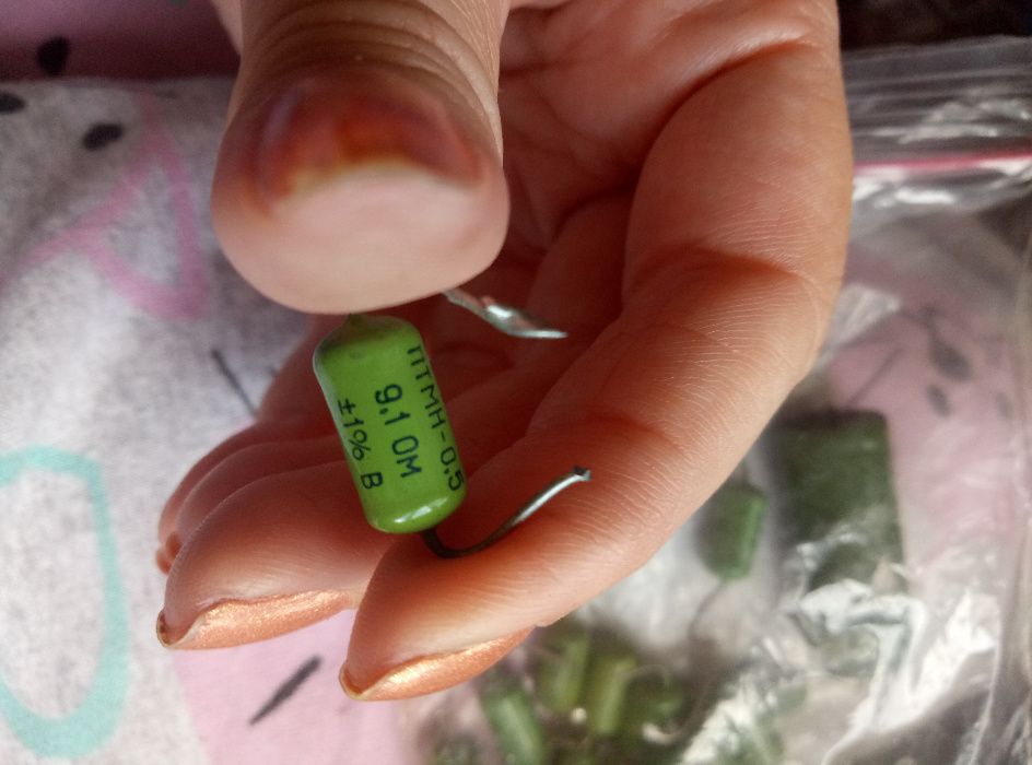 Резисторы зелёные