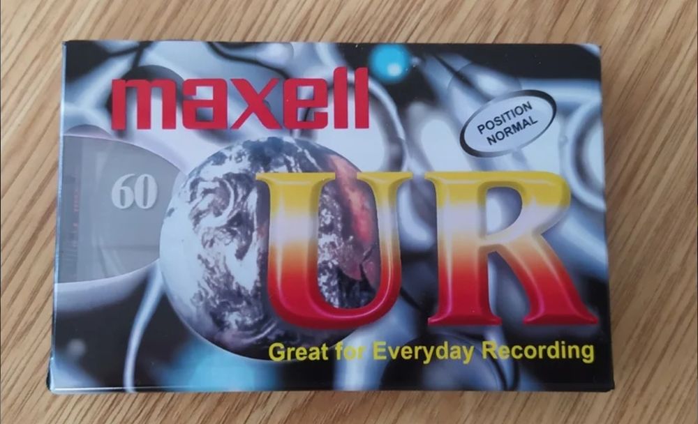 Cassetes Maxell UR 60, 90, 46 minutos