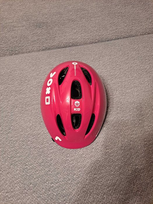 Kask rowerowy dla dziewczynki w rozmiarze 47-53cm