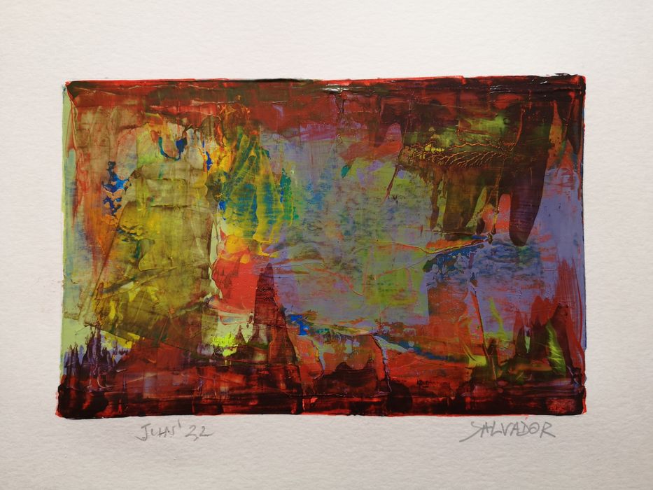 Acrílico sobre papel