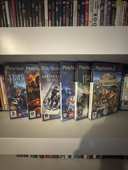 Harry Potter, Władca Pierścieni, Narnia, medal of honor zestaw PS2