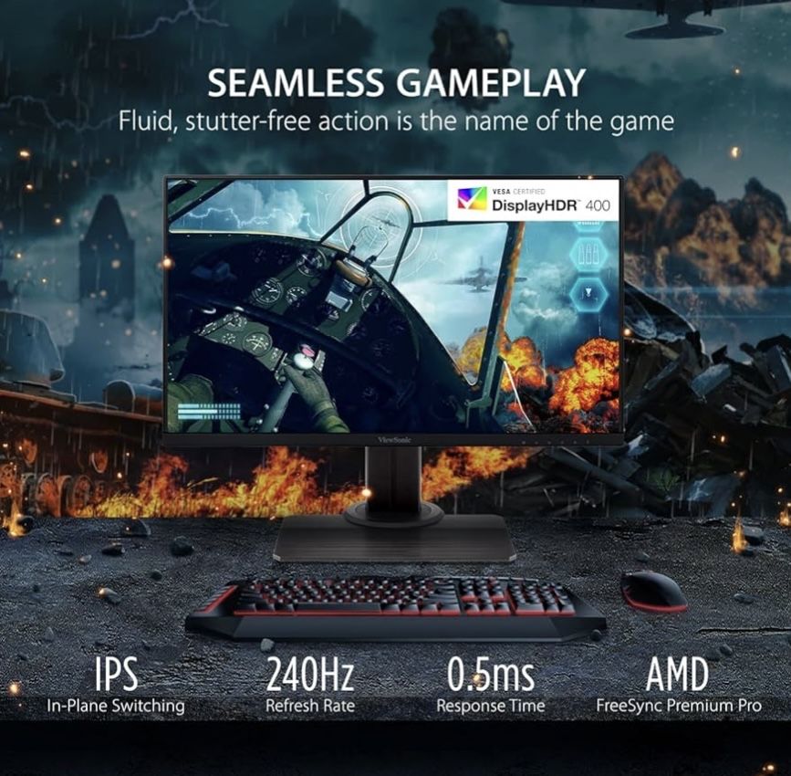 Monitor Gaming ESports 240hz