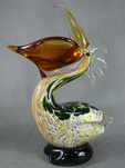 Piękna figura PELIKAN szkło MURANO figurka 25 cm