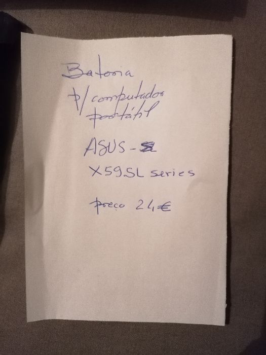 Bateria p/computador Portátil ASUS X59SL Series (NOVO)