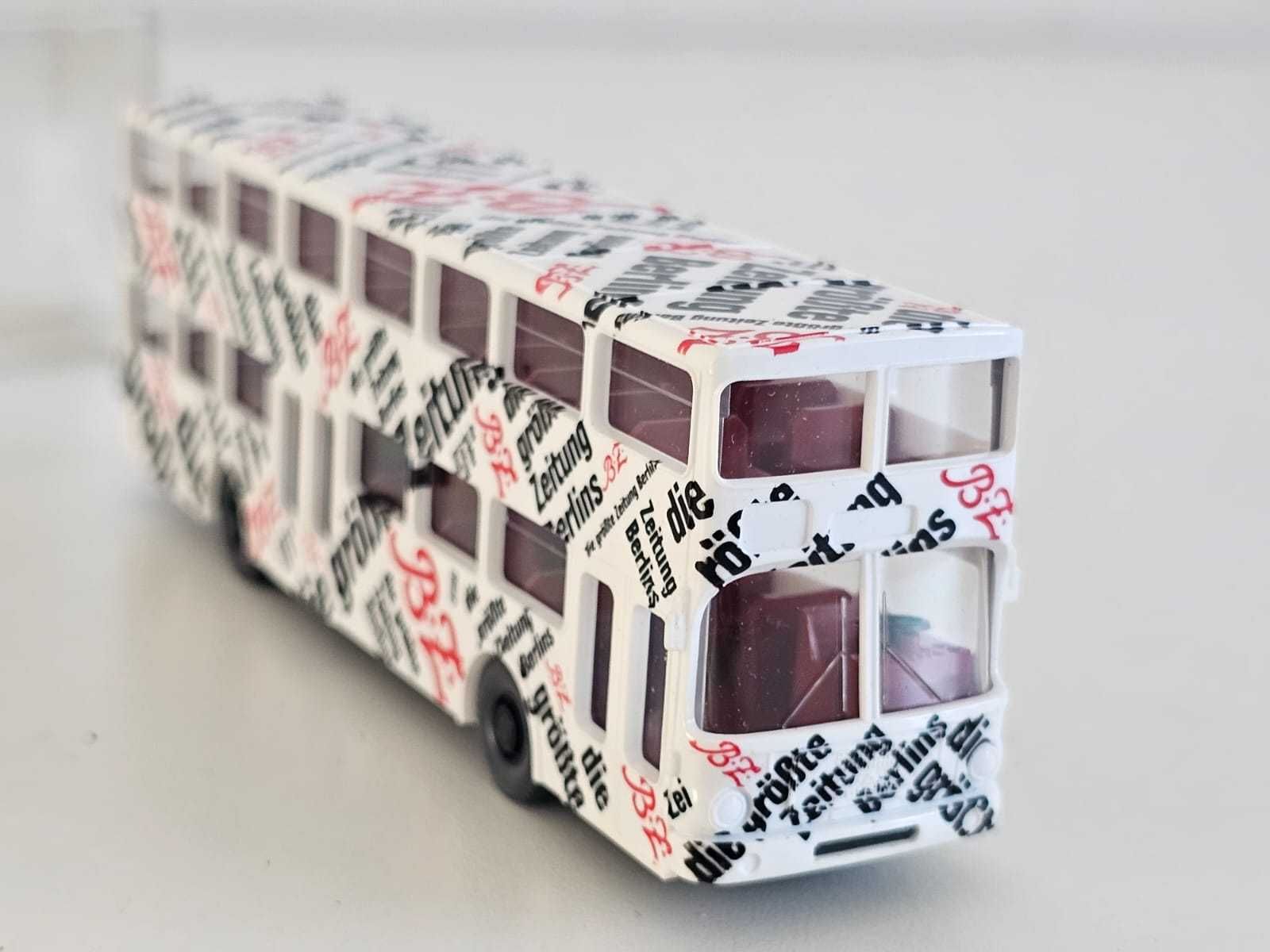 Wiking 1:87 H0 - Man SD 200 autobus piętrowy model do makiety
