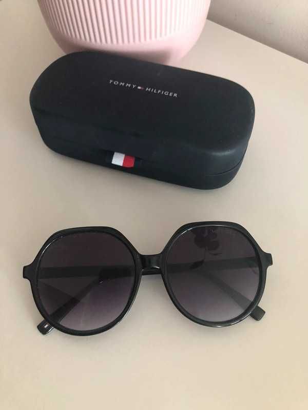 Tommy Hilfiger damskie okulary i etui