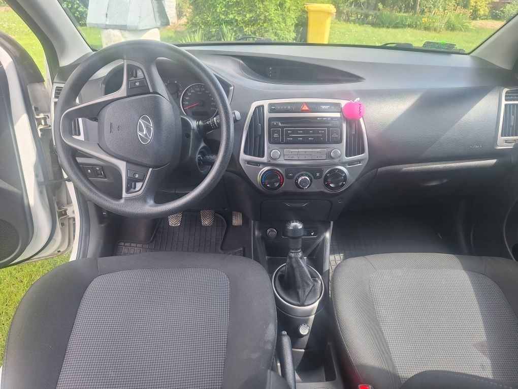 Hyundai i20 2014 LPG benzyna gaz biały