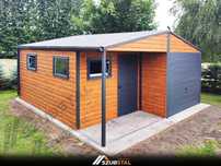 Garaż blaszany 6x5 6x5,80 6x6 9x5 9x6 PRODUCENT seria Premium Line
