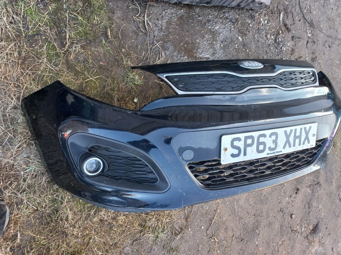 Przód kompletny kia rio iii maska zderzak pas przedni błotnik