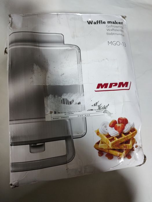 Потужна  ЕлектроВафельниця  МРМ  MGO -13  1400W.