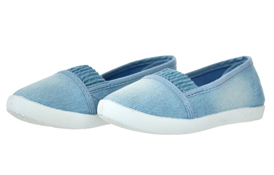 Rozmiar: 24 Tenisówki Jeansowe Buty Dziecięce Gumka 6151