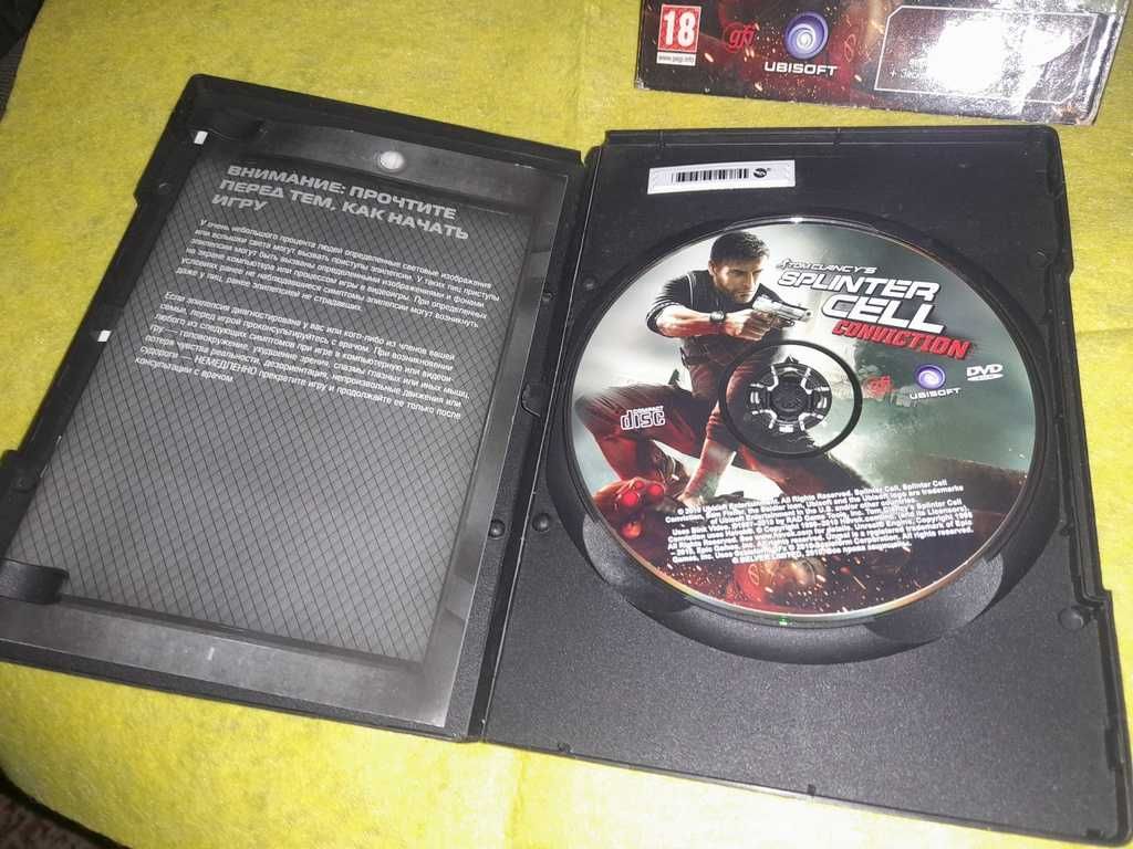 диск DVD Splinter Cell Conviction