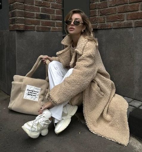 Жіноче пальто шубка тедді Італія S