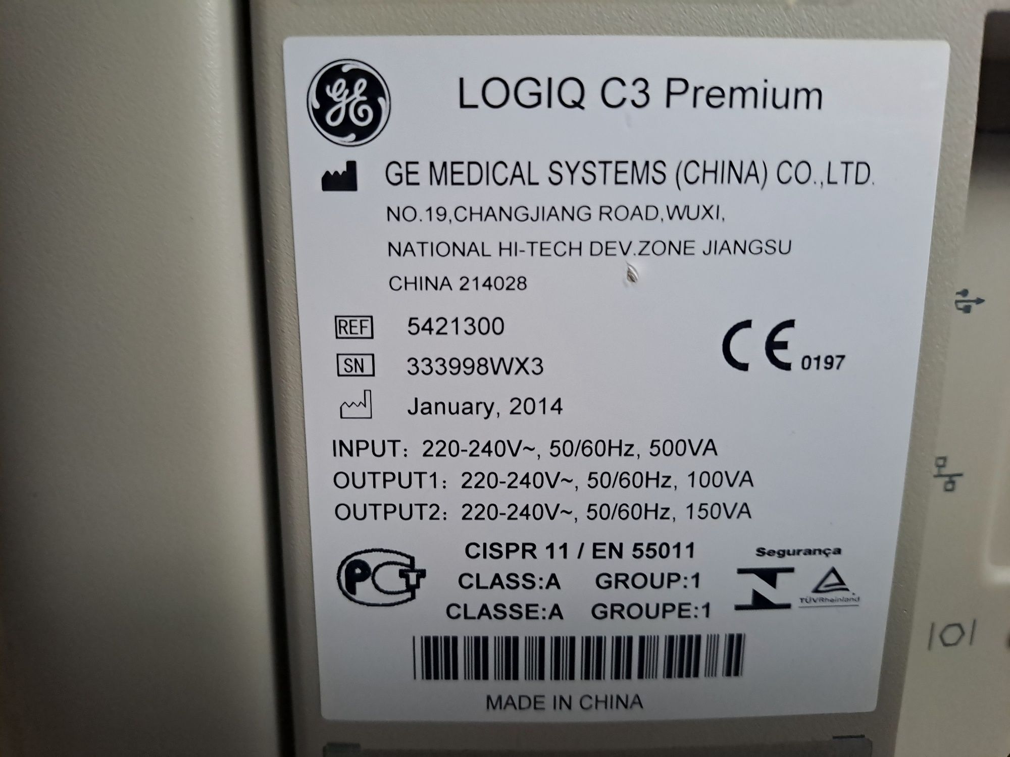 Usg logiq c3 premium