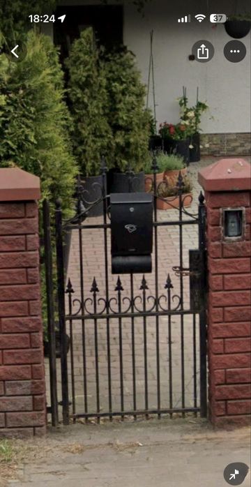Żeliwna Brama / przęsła / bramka