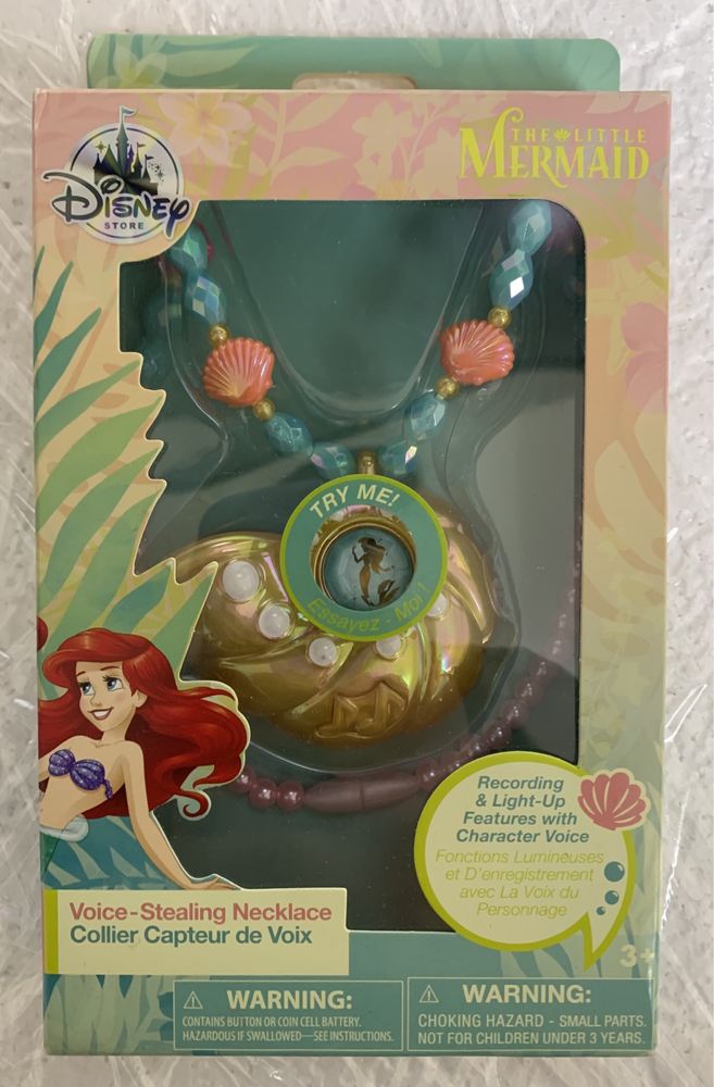 Ожерелье Disney Ursula Voice Stealing Princess The Little Mermaid