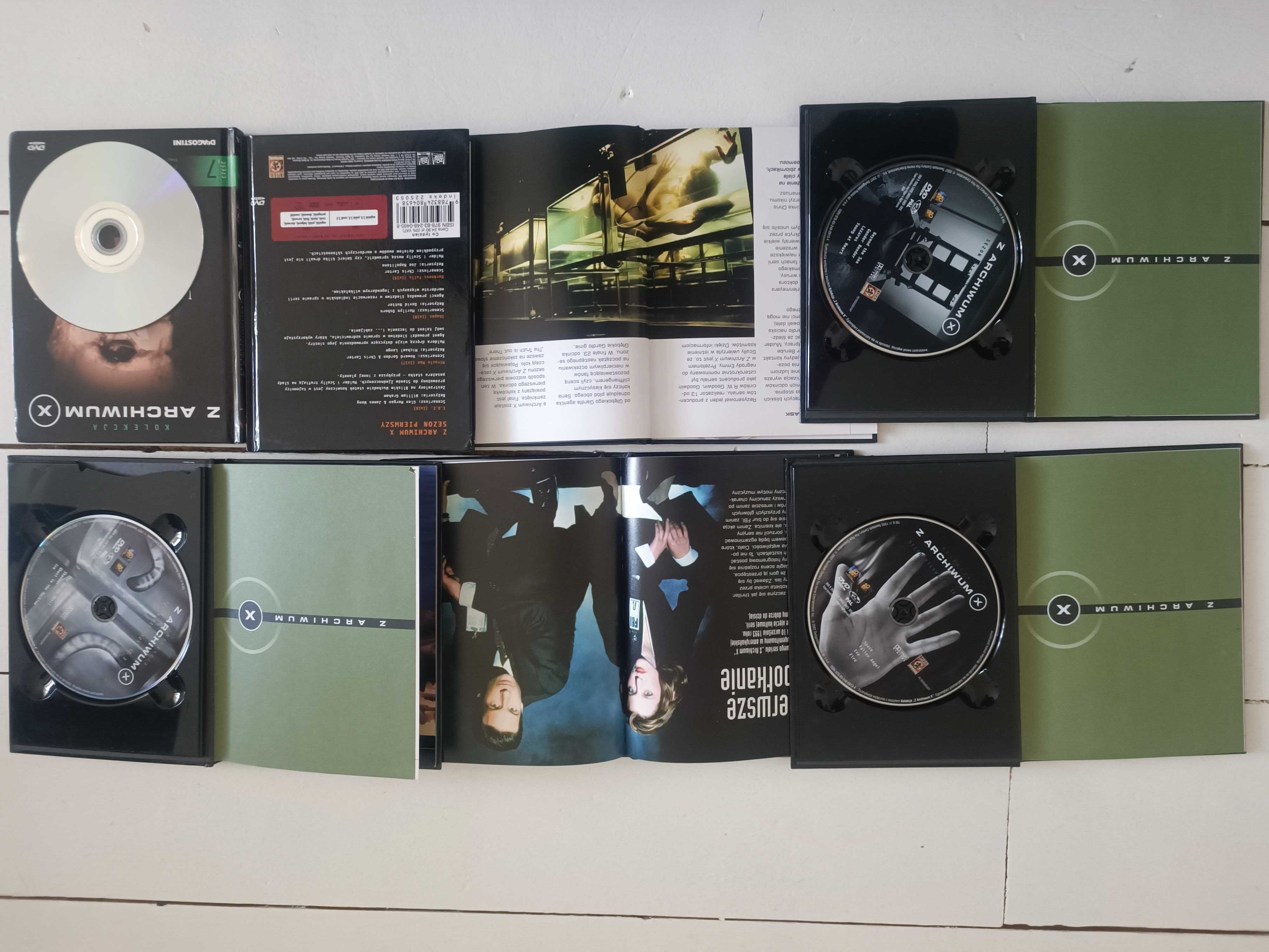 Z ARCHIWUM X serial pełna kolekcja 53 dvd [9 sezonów] + film