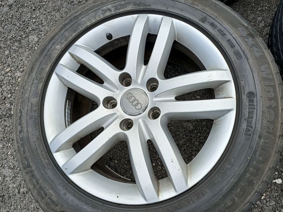 Koła zimowe Audi Q7 felgi aluminiowe 18 5x130 opony 255/55r18 używane