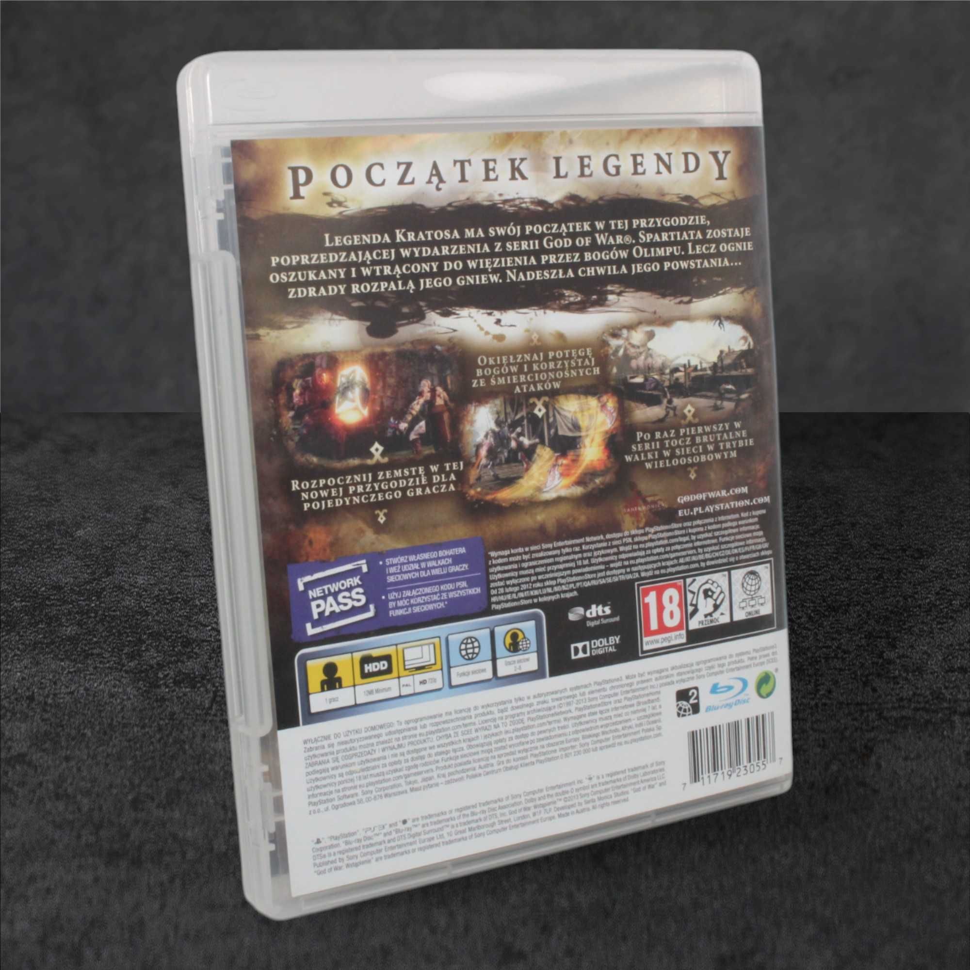PL 5/5 God of War: Wstąpienie ps3 GameBAZA