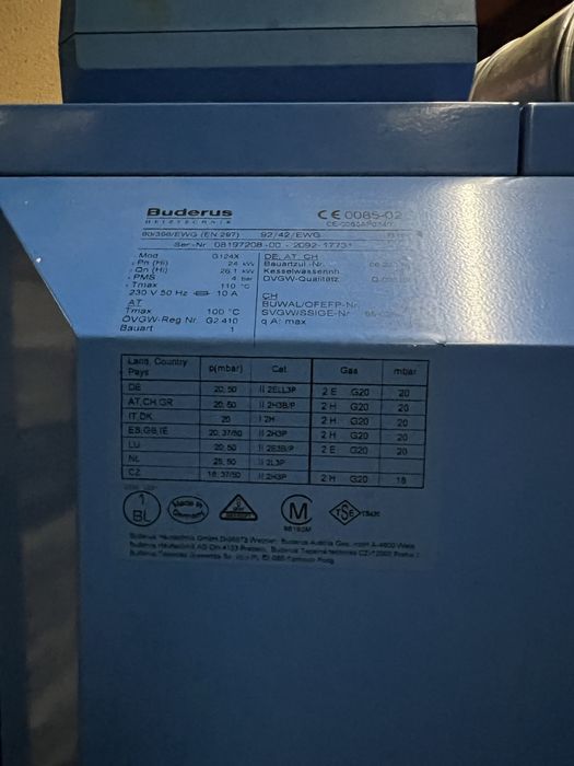 Piec gazowy BUDERS Logano G124 NOWA CENA