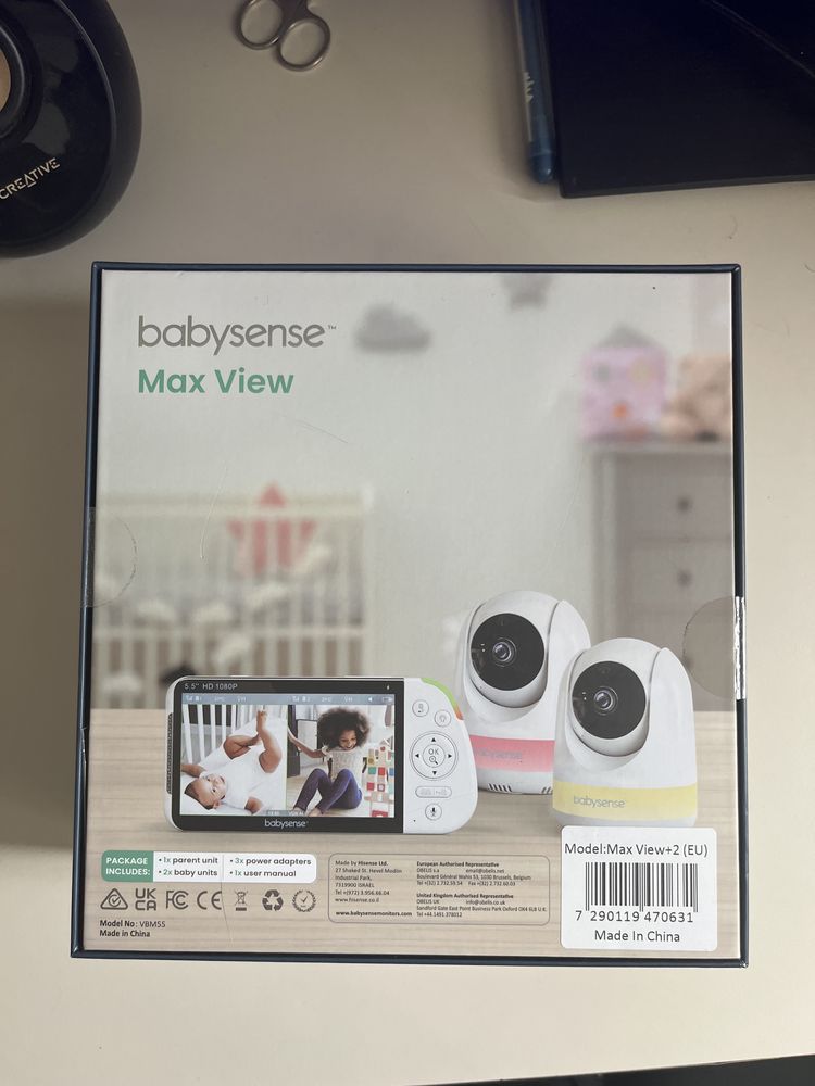 Niania elektroniczna Babysense Max View