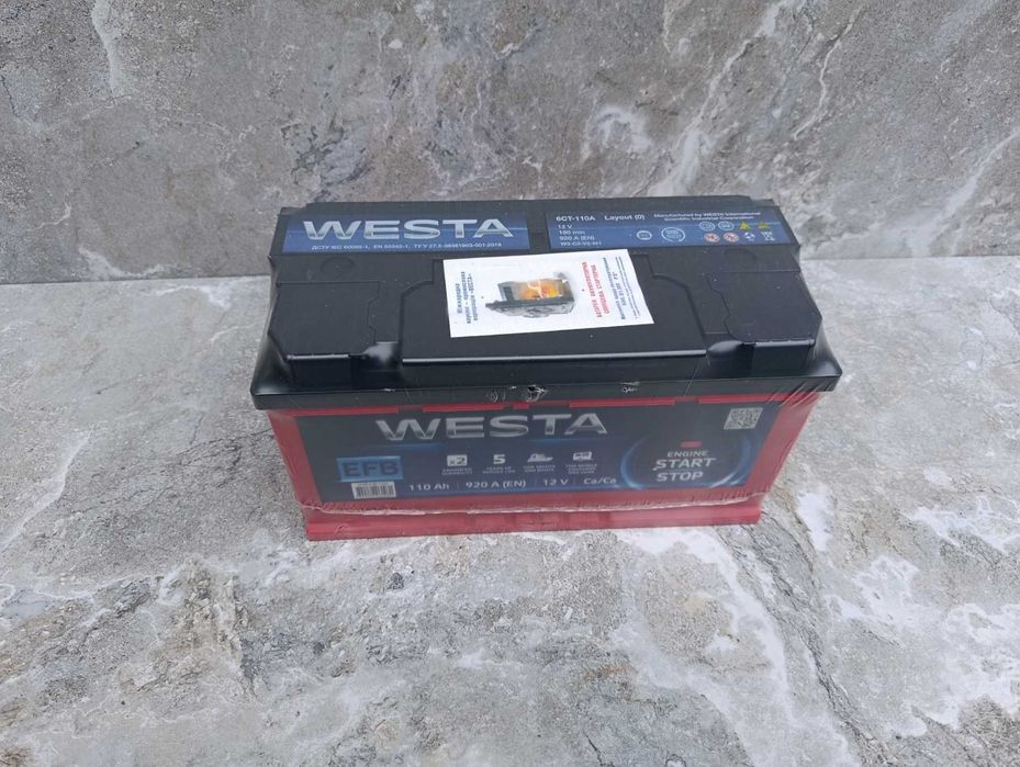 Аккумулятор Westa 110 efb