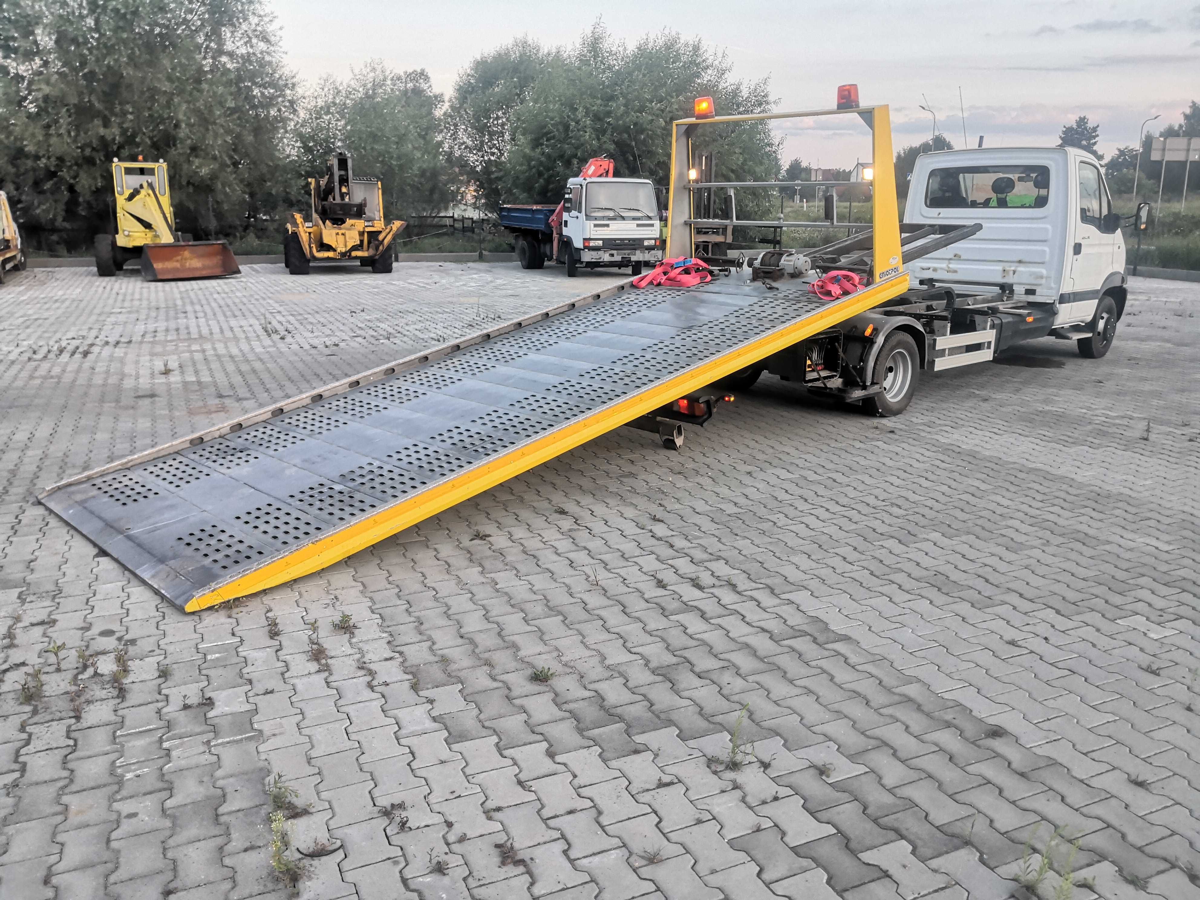 auto laweta PLATFORMA hydr RENAULT MASCOTT 150.65 pomoc drogowa